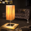 Moderní stolní lampa zlatá- Ellanio
