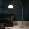 Industriální stojací lampa bílá – Kea